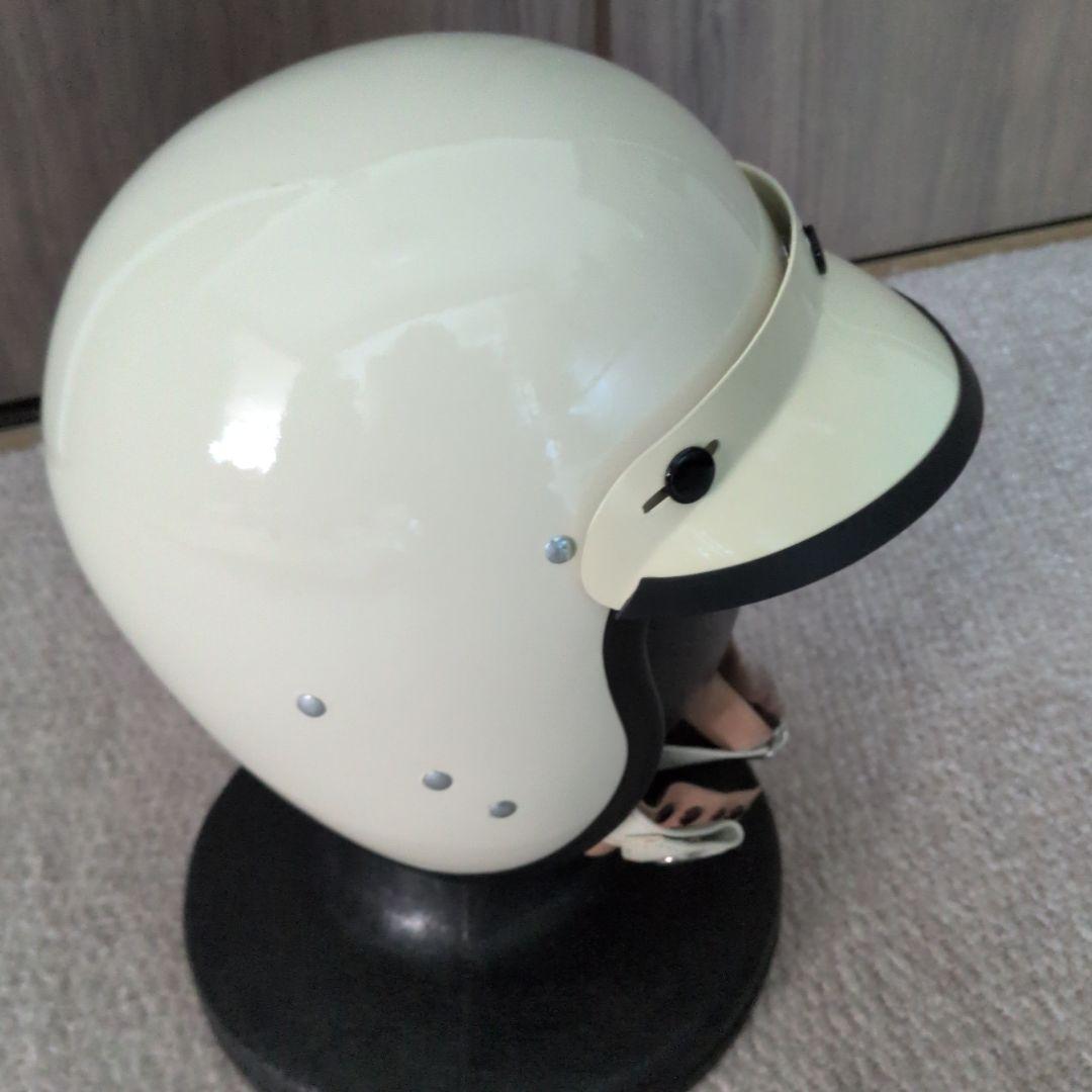 AVIAKITアイボリー バイク用ヘルメット