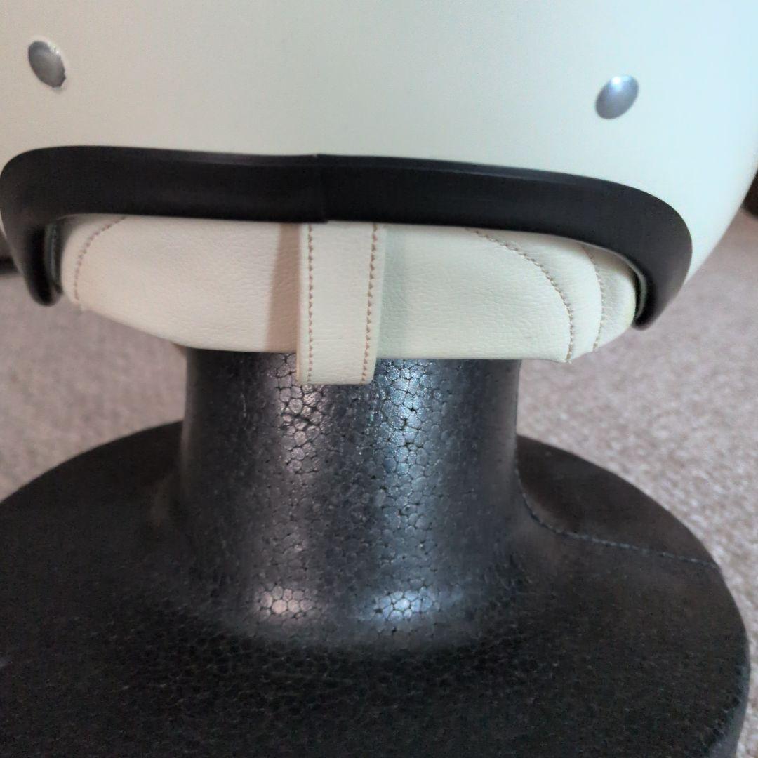 AVIAKITアイボリー バイク用ヘルメット