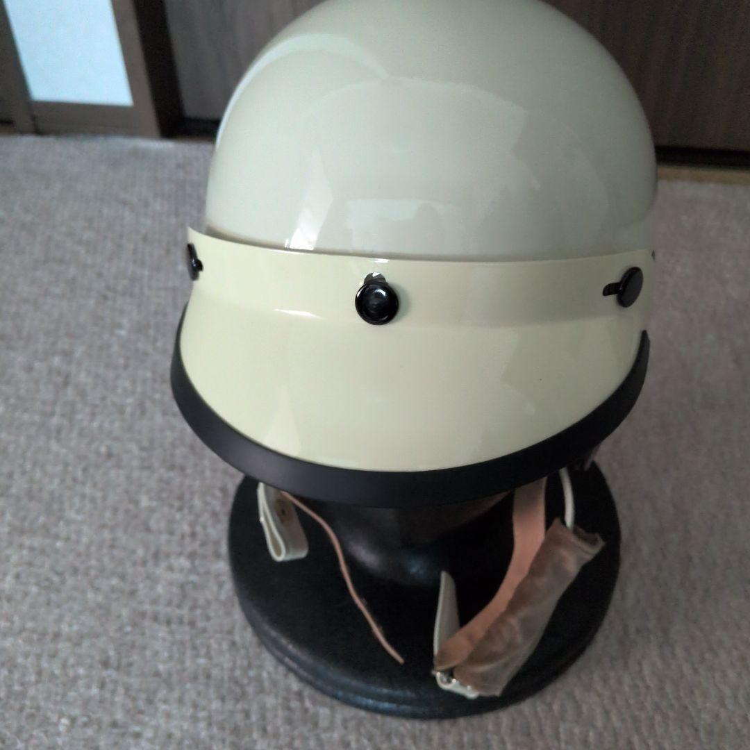 AVIAKITアイボリー バイク用ヘルメット