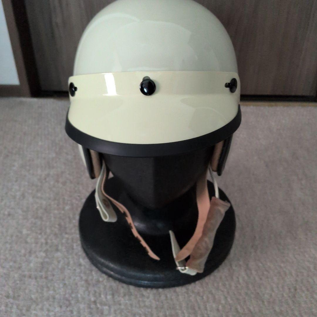 AVIAKITアイボリー バイク用ヘルメット