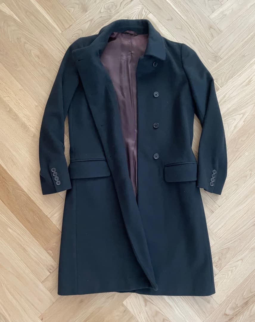 【本人期】ヘルムートラング　ステンカラーコート 38