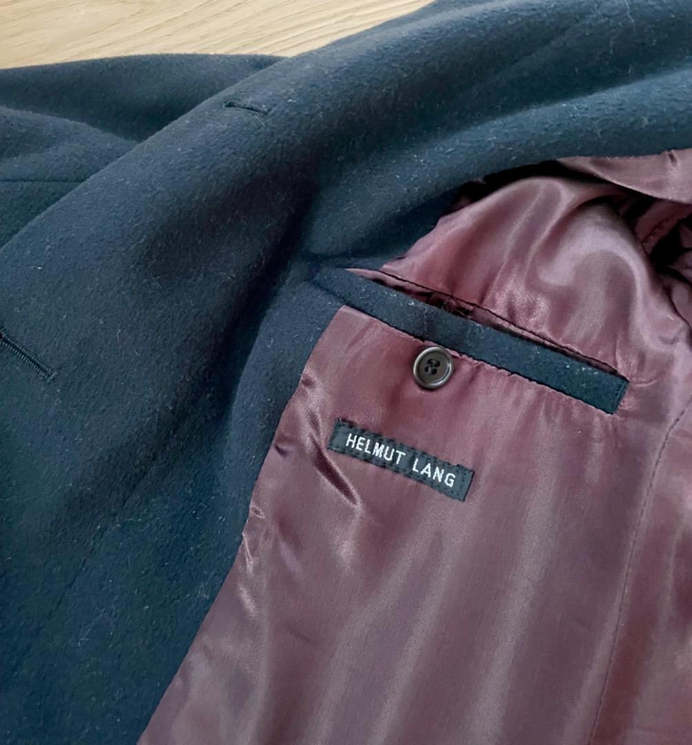 【本人期】ヘルムートラング　ステンカラーコート 38
