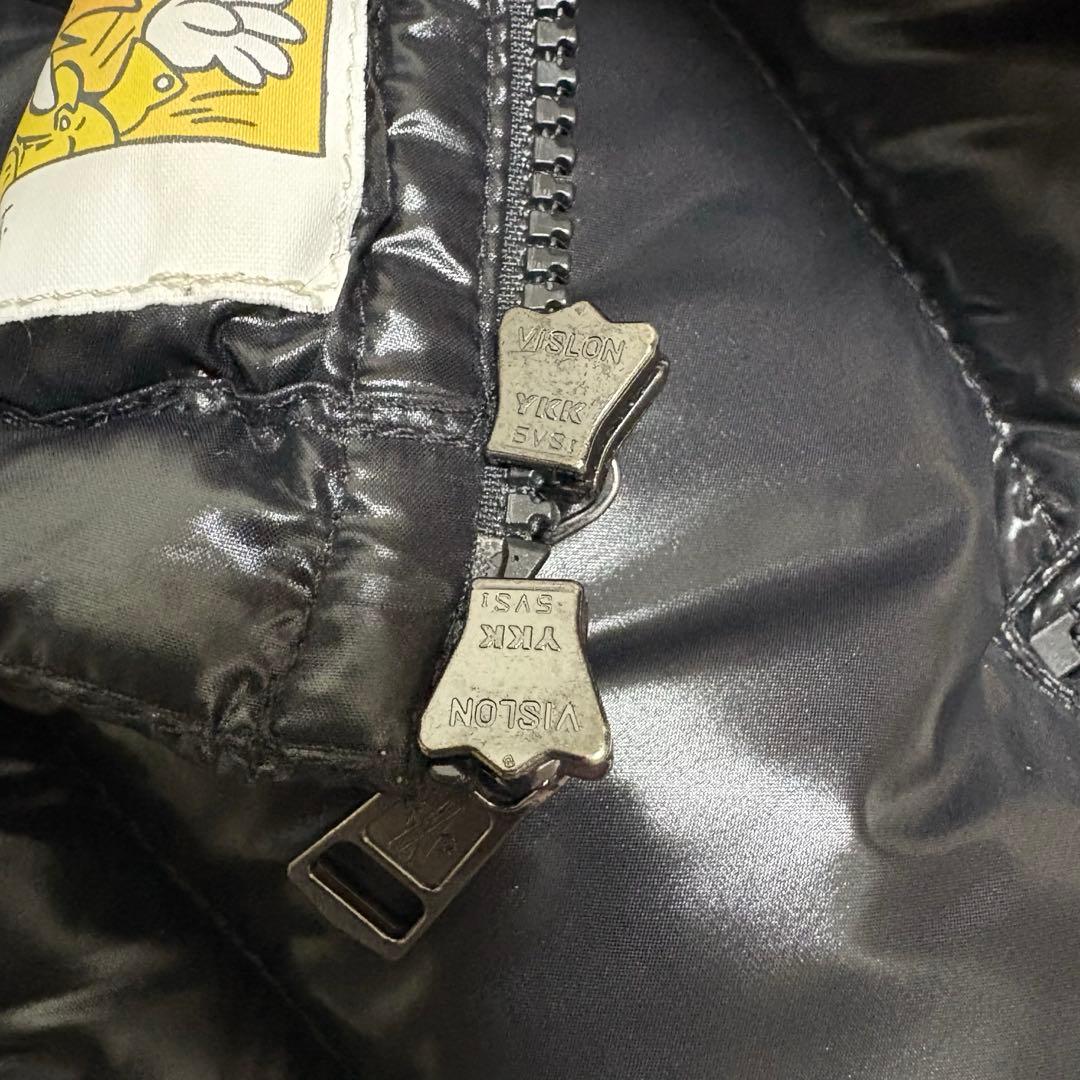 【極美品】モンクレール LACET フード付きダウンベスト ブラック サイズ0