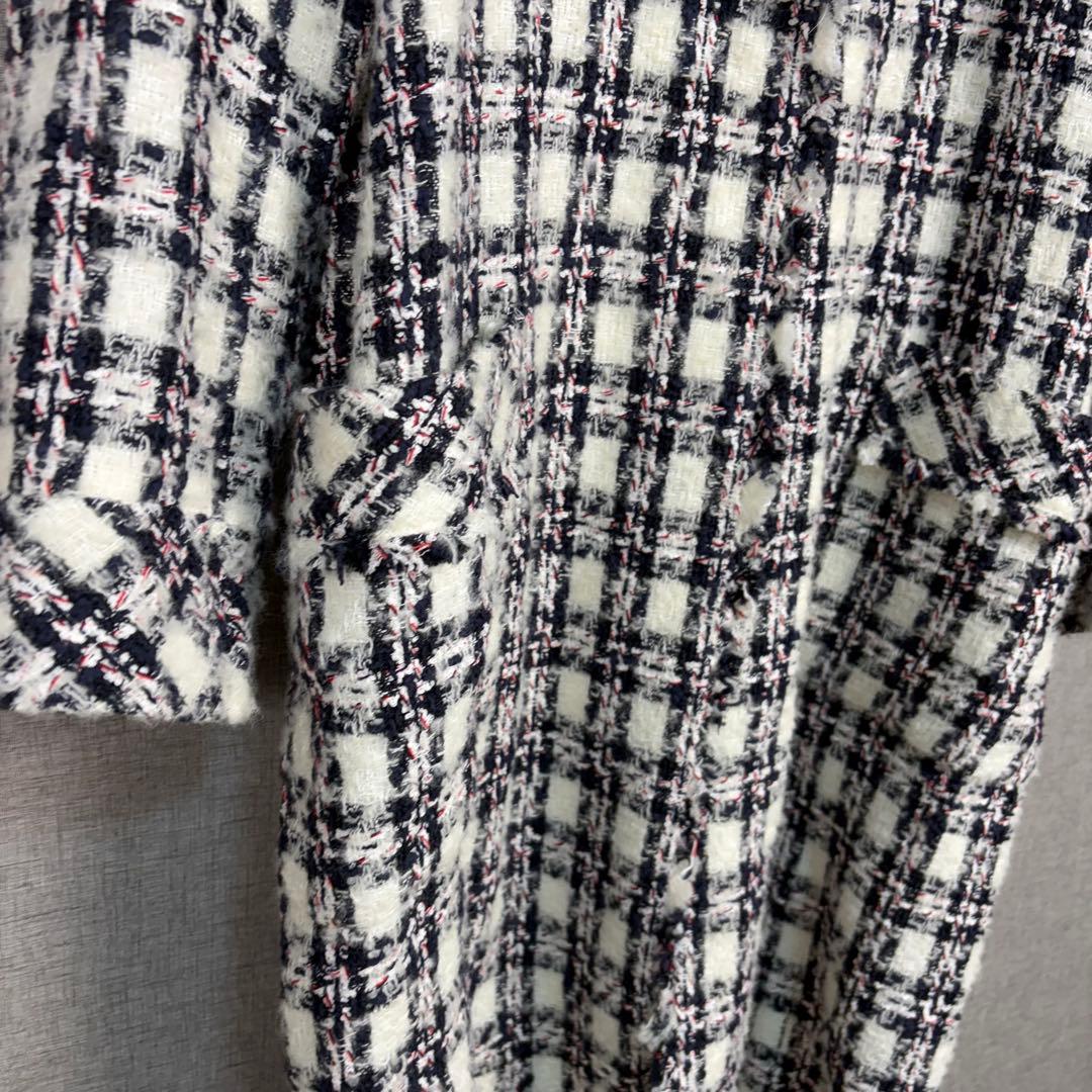 美品　ANAYI アナイ　ツイード　ベルト付き　コート　新タグ