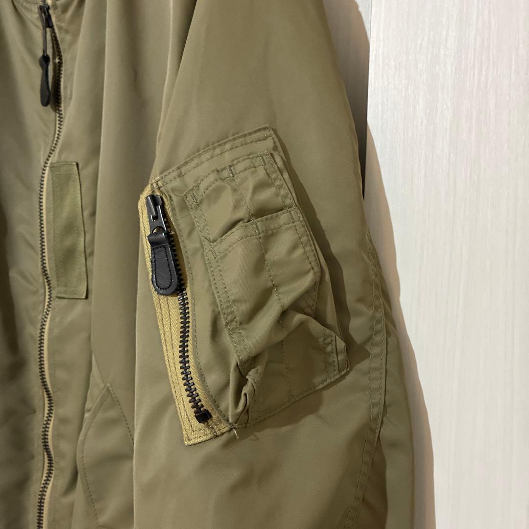 HYKE MA-1ジャケットTYPE L-2A JACKET