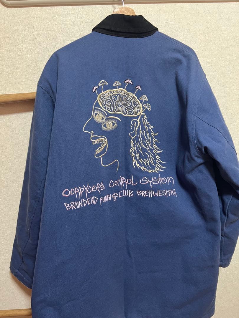 Brain dead ワークジャケット　M