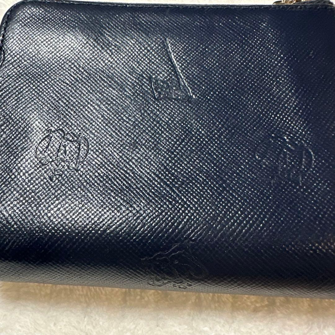 Paul Smith ポールドローイング 二つ折り財布 L字ファスナー