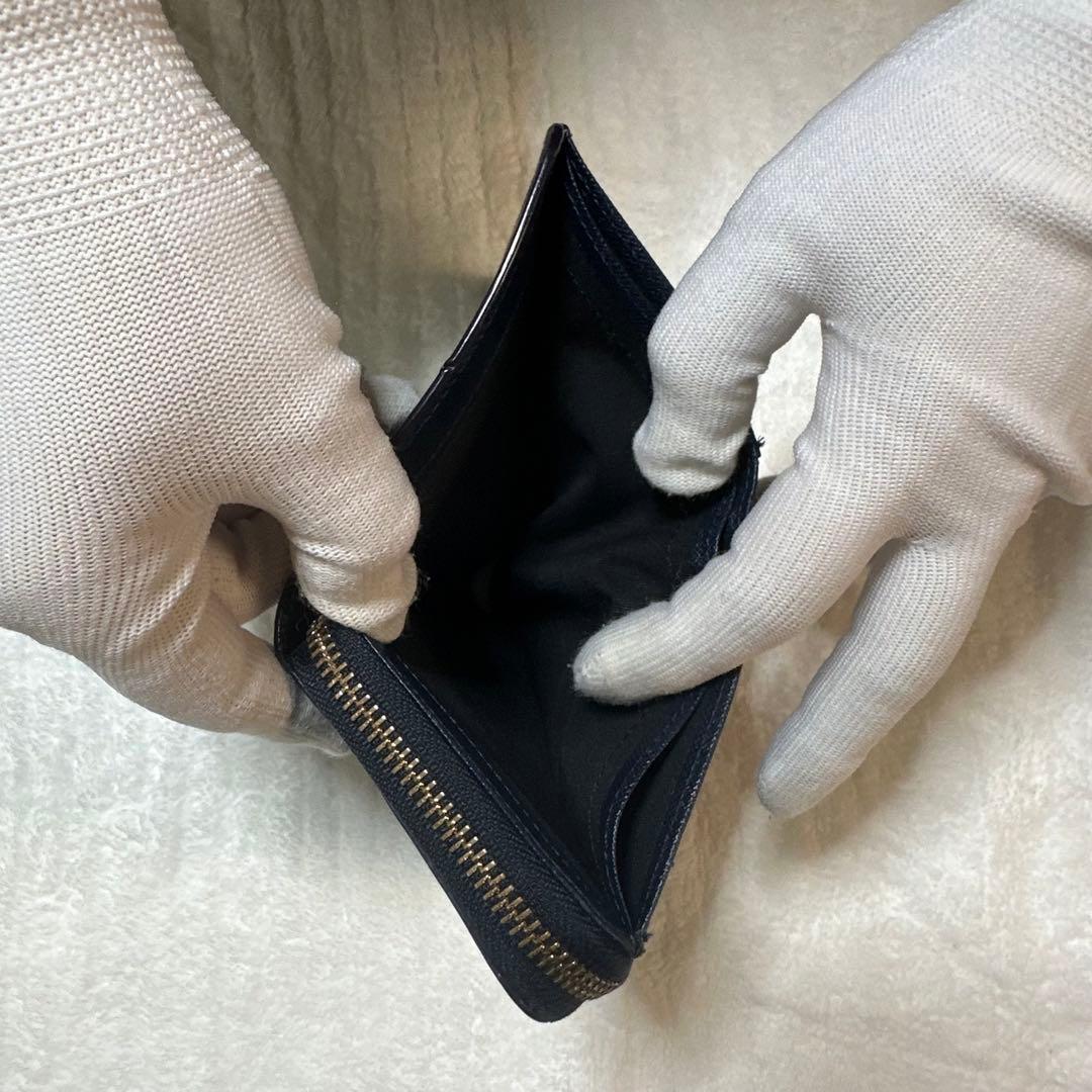 Paul Smith ポールドローイング 二つ折り財布 L字ファスナー