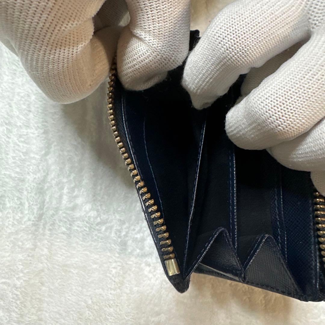 Paul Smith ポールドローイング 二つ折り財布 L字ファスナー