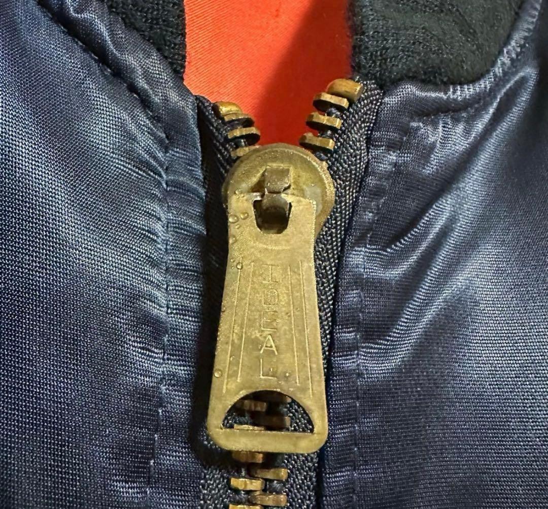 ALPHA MA-1 フライトジャケット Mサイズ ネイビー