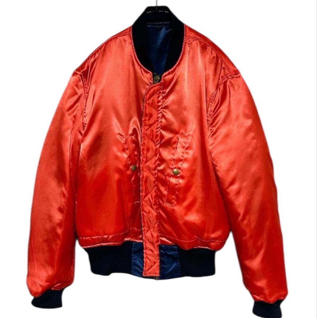 ALPHA MA-1 フライトジャケット Mサイズ ネイビー