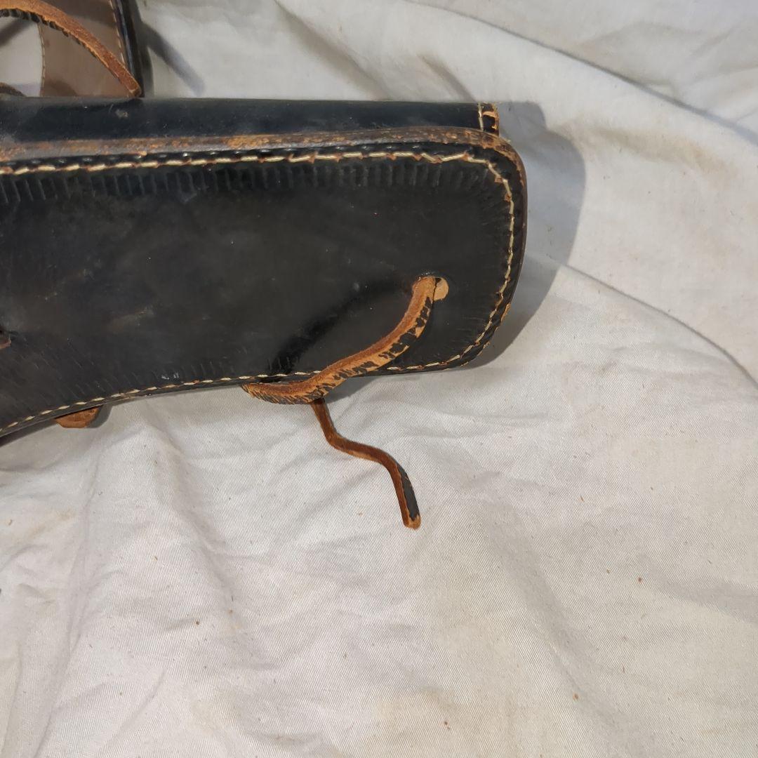 左利き用　saa ウエスタンガンベルト　本革レザーホルスター