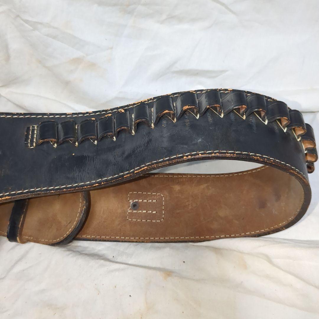 左利き用　saa ウエスタンガンベルト　本革レザーホルスター