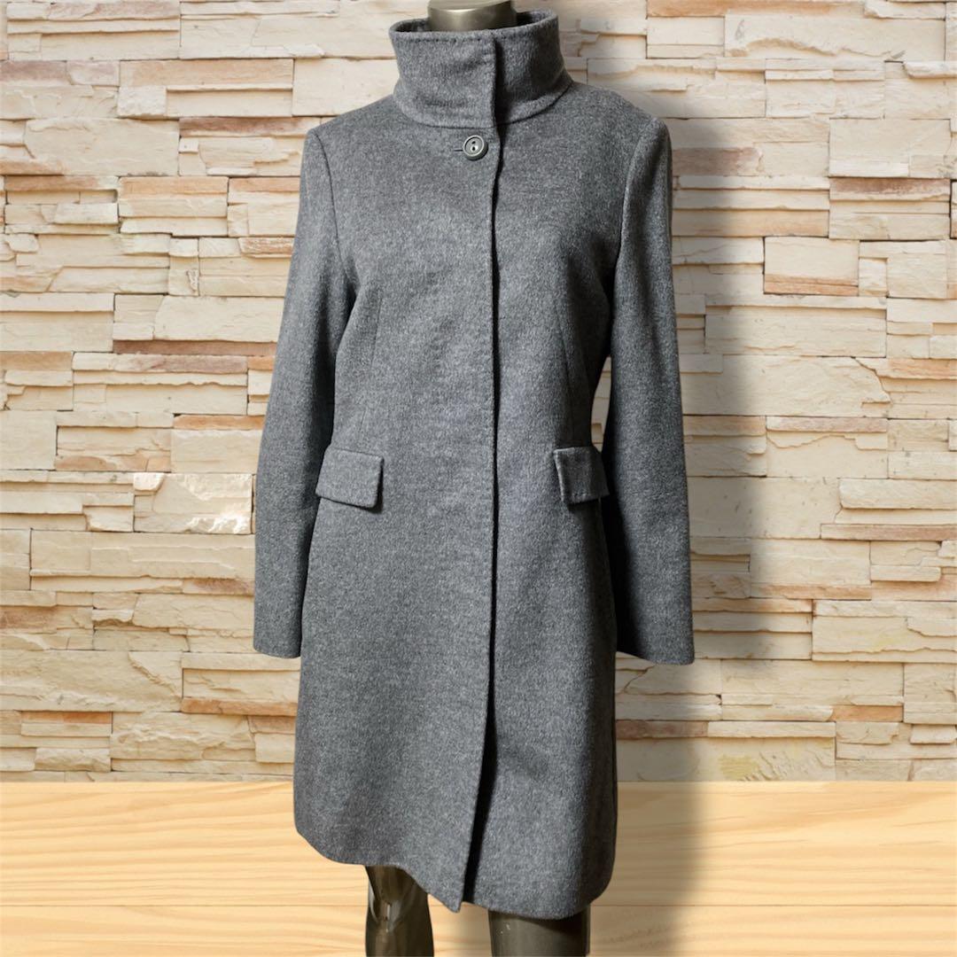 超美品 MAXMARA STUDIO マックスマーラ カシミヤタッチ コート