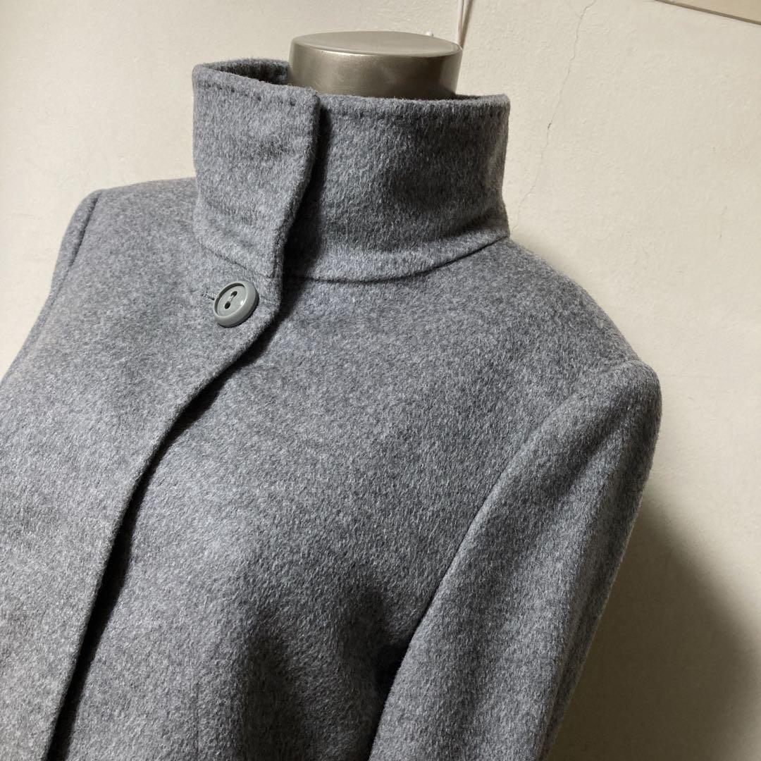 超美品 MAXMARA STUDIO マックスマーラ カシミヤタッチ コート
