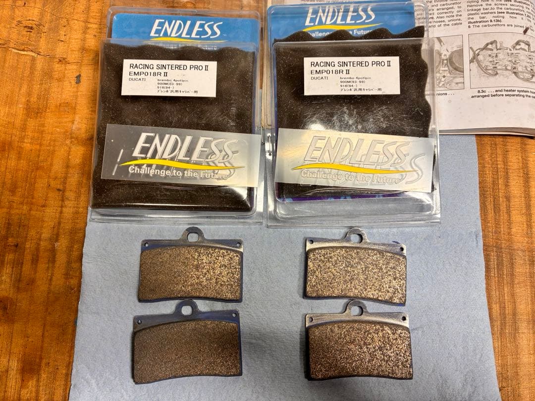ENDLESS PRO2 エンドレスプロ2 ブレーキパッド　ブレンボbrambo