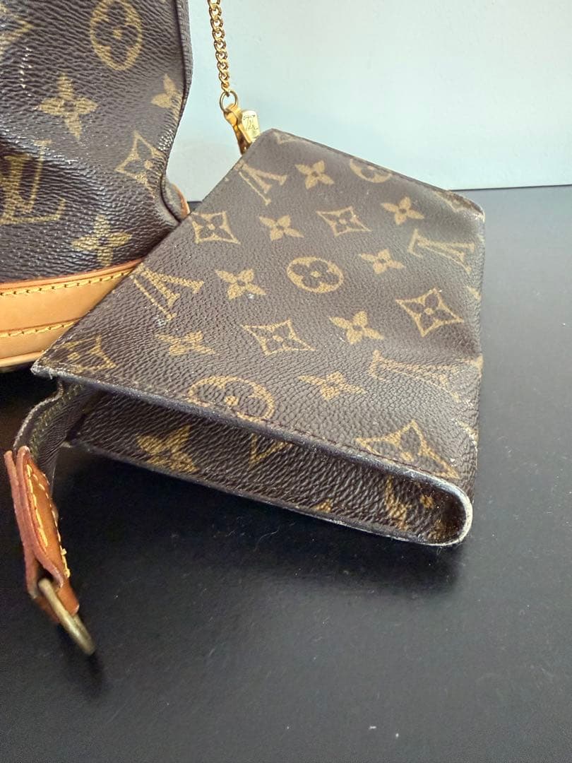 LOUIS VUITTON モノグラム バケットPM プチバケット　内側ベタ