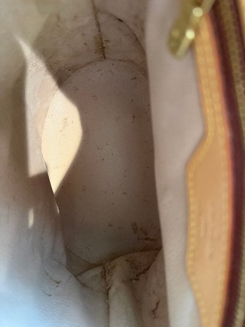 LOUIS VUITTON モノグラム バケットPM プチバケット　内側ベタ