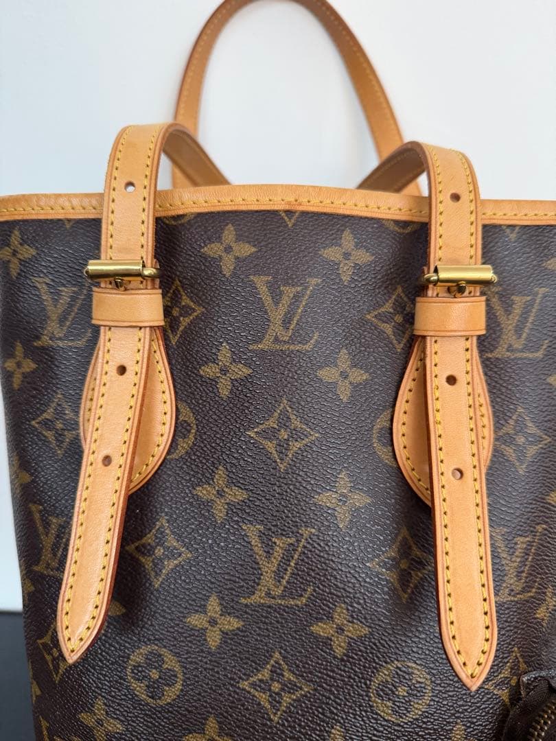 LOUIS VUITTON モノグラム バケットPM プチバケット　内側ベタ