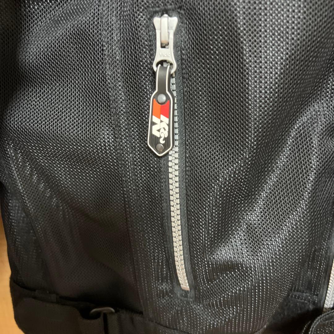 極上品　K&N メッシュライディングジャケット 黒