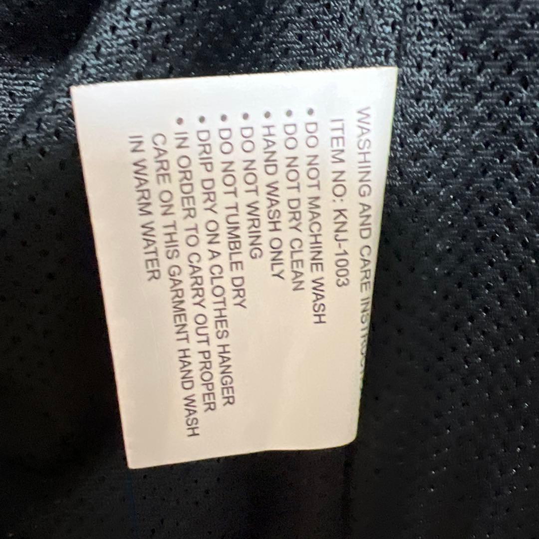 極上品　K&N メッシュライディングジャケット 黒