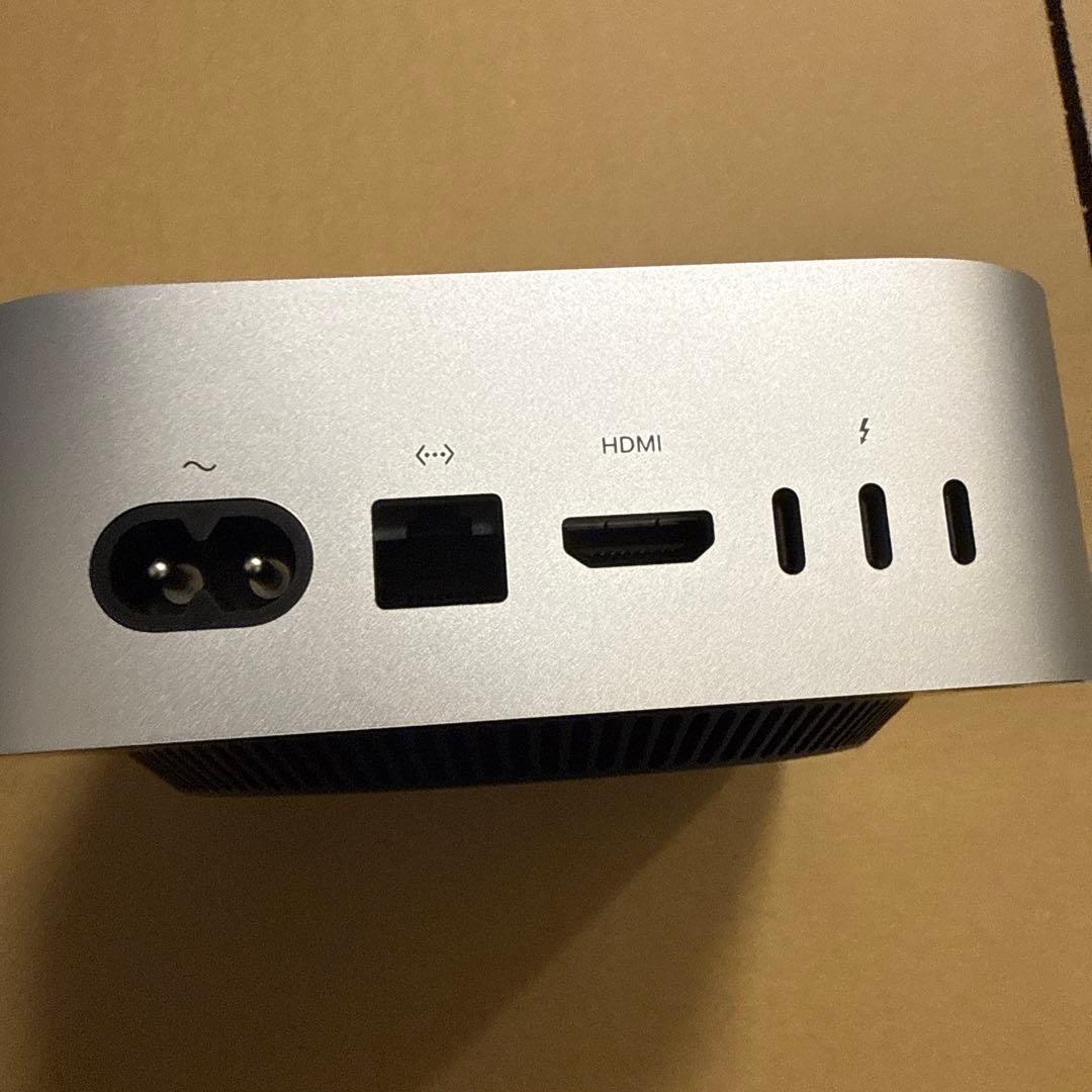 Mac mini M4 16GB/512GB シルバー 美品
