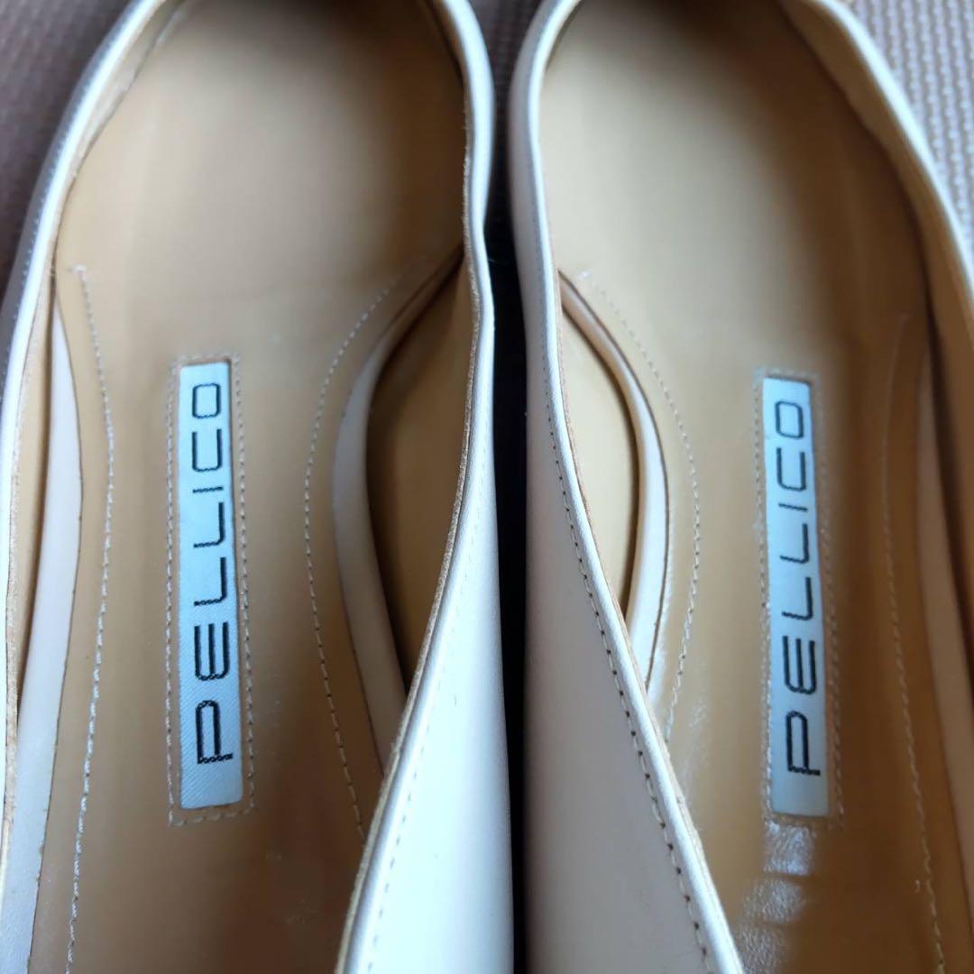 PELLICO CUORE デュエアネッリ パンプス　ベージュ　36