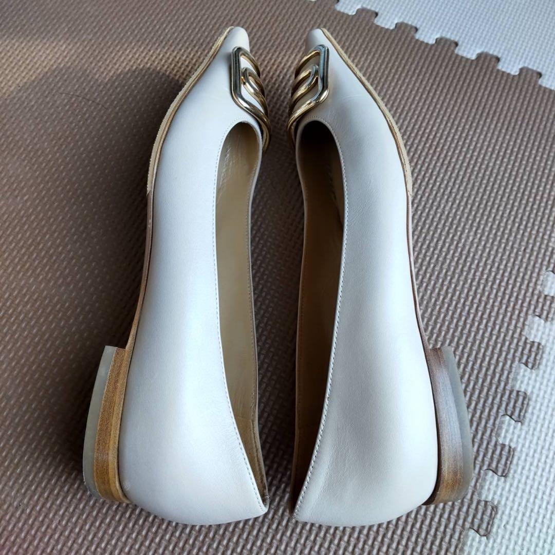 PELLICO CUORE デュエアネッリ パンプス　ベージュ　36