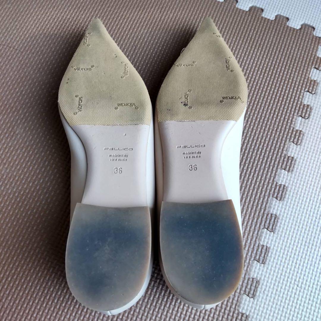 PELLICO CUORE デュエアネッリ パンプス　ベージュ　36