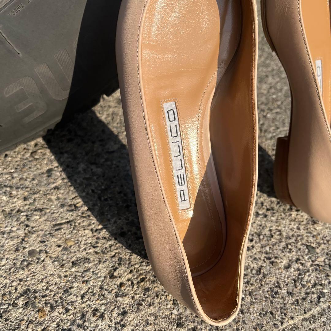 PELLICO CUORE デュエアネッリ パンプス　ベージュ　36