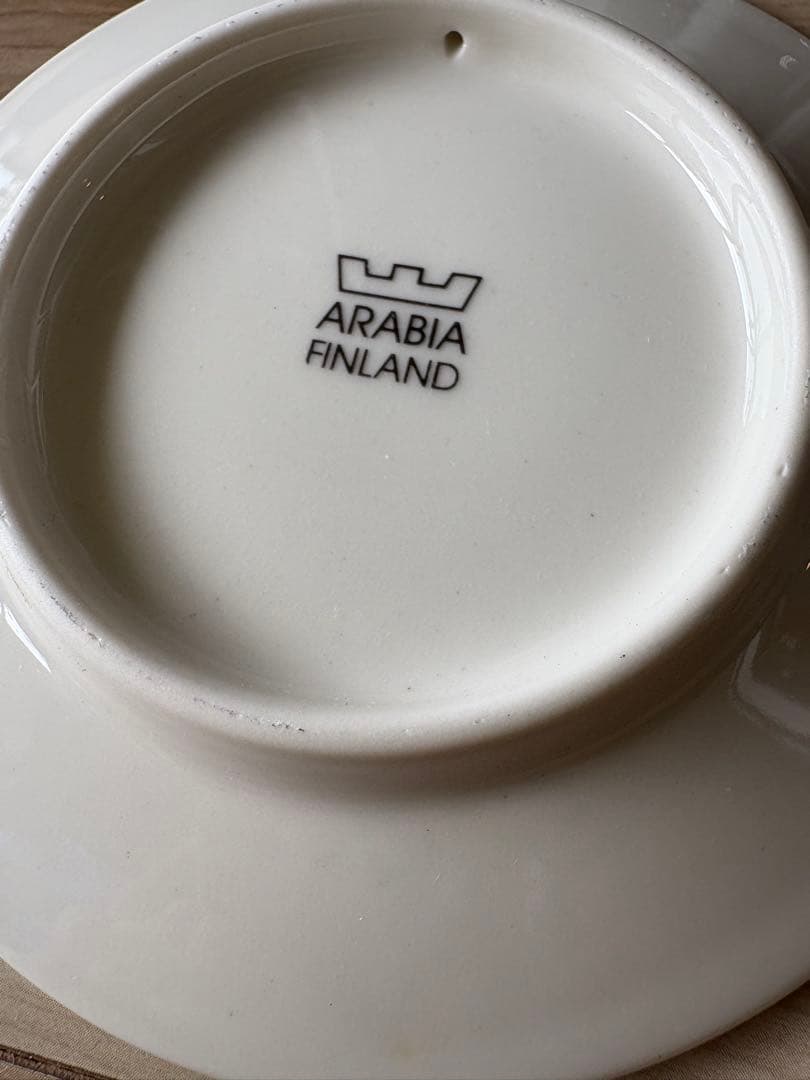 美品★アラビア★トムテと狐 のクリスマスプレート・レンナート ヘルイェ