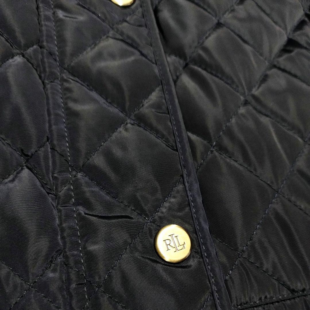 ★メルめる様★RALPH LAUREN エンブレム キルティング 金ボタン 紺