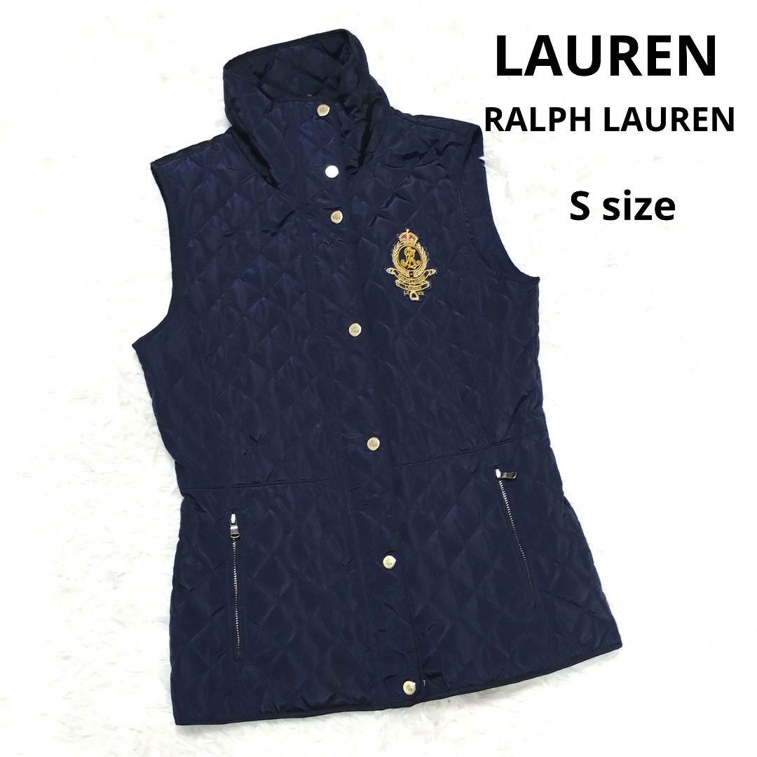 ★メルめる様★RALPH LAUREN エンブレム キルティング 金ボタン 紺