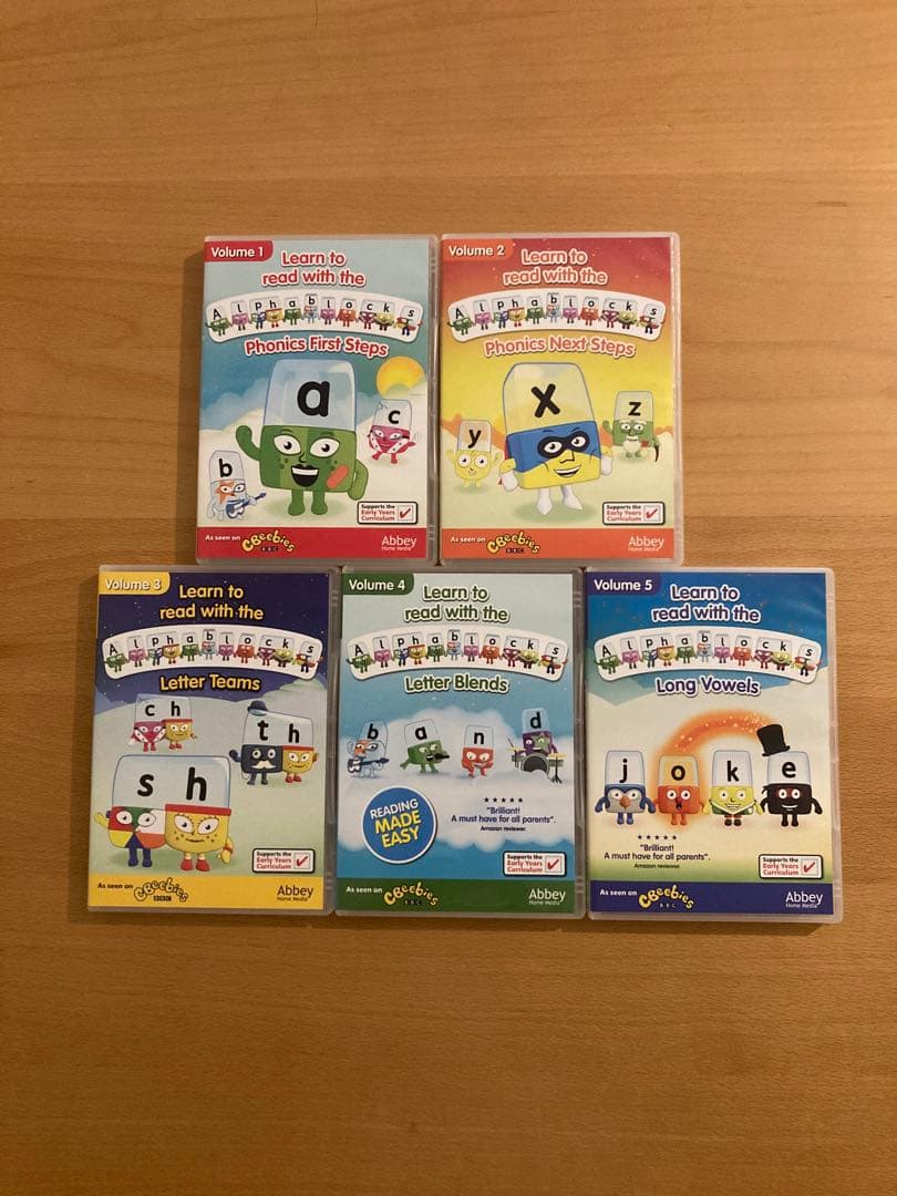 キッズ・ファミリー Alphablocks Complete 5 DVD BOX-SET