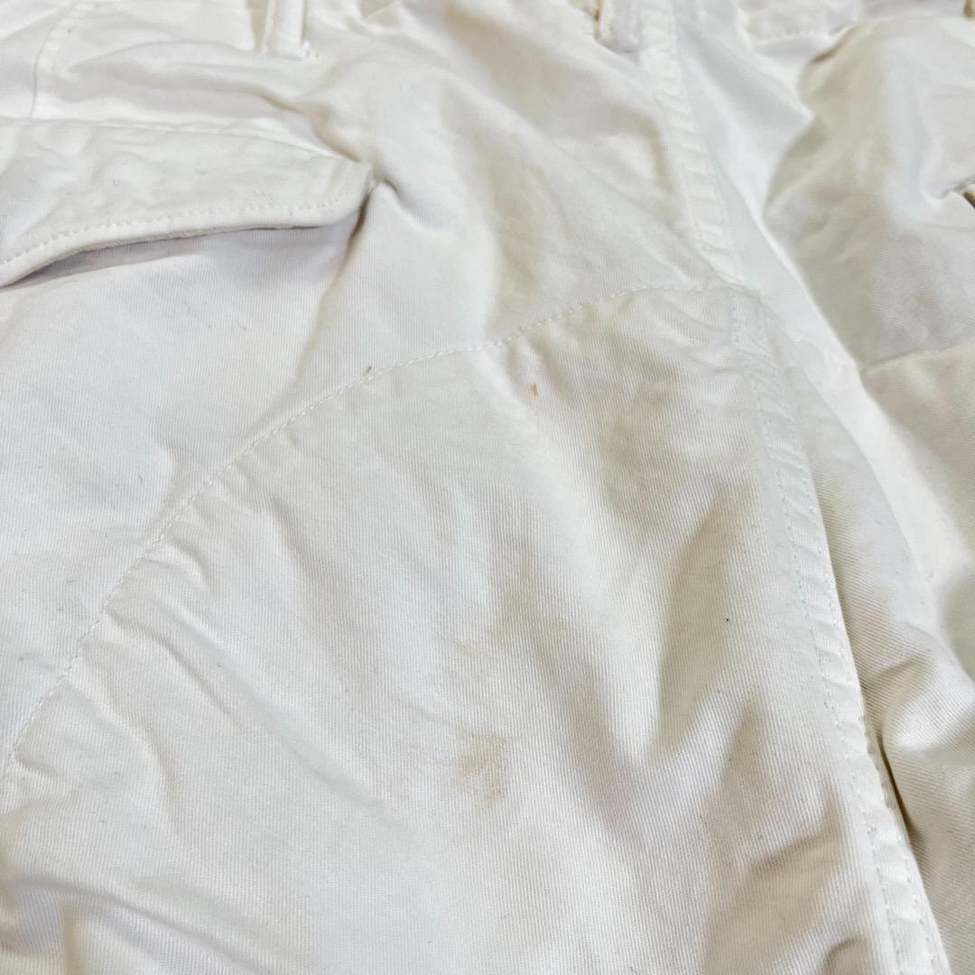 RRL カーゴショーツ　ハーフパンツ【W29】白　ヴィンテージモデル