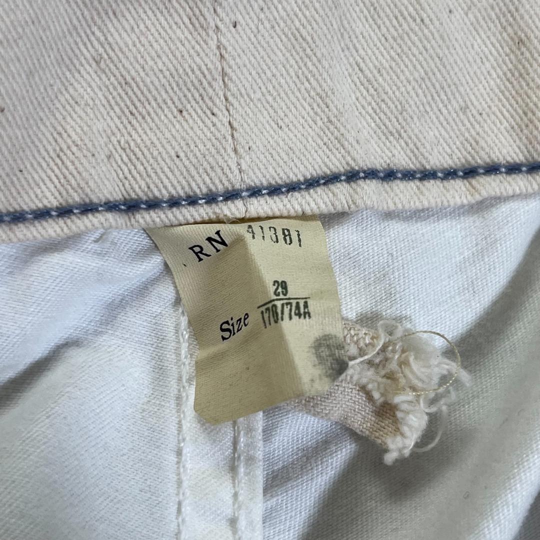RRL カーゴショーツ　ハーフパンツ【W29】白　ヴィンテージモデル