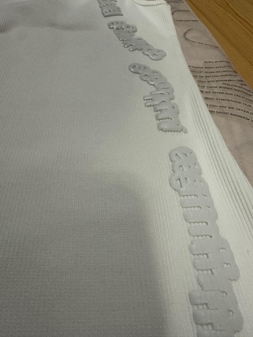 新品【即日発送】GADID ANONIEM LEWIN WHITE タンクトップ