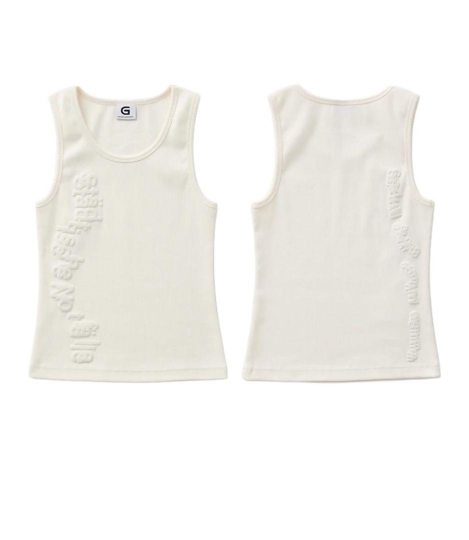 新品【即日発送】GADID ANONIEM LEWIN WHITE タンクトップ