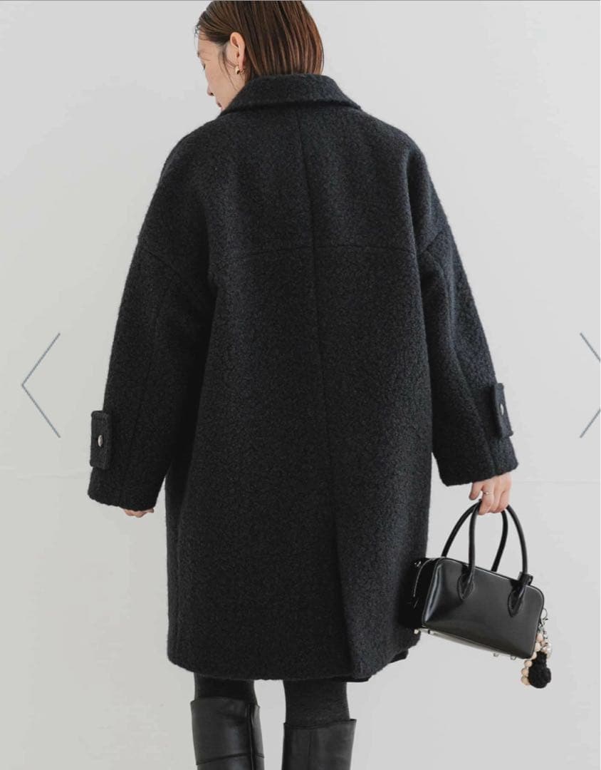 F by ROSSO 『UR TECH』ブークレステンカラーコート