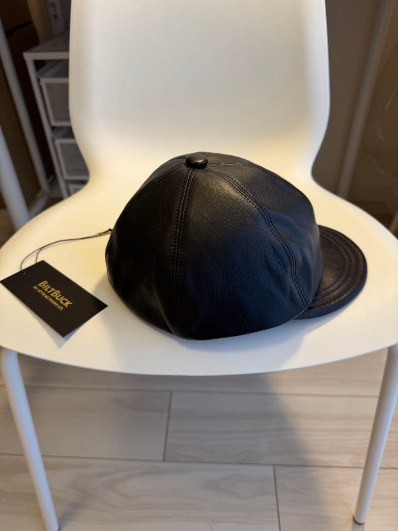 未使用Attractions BILTBUCK Lot.737 レザー帽子 L