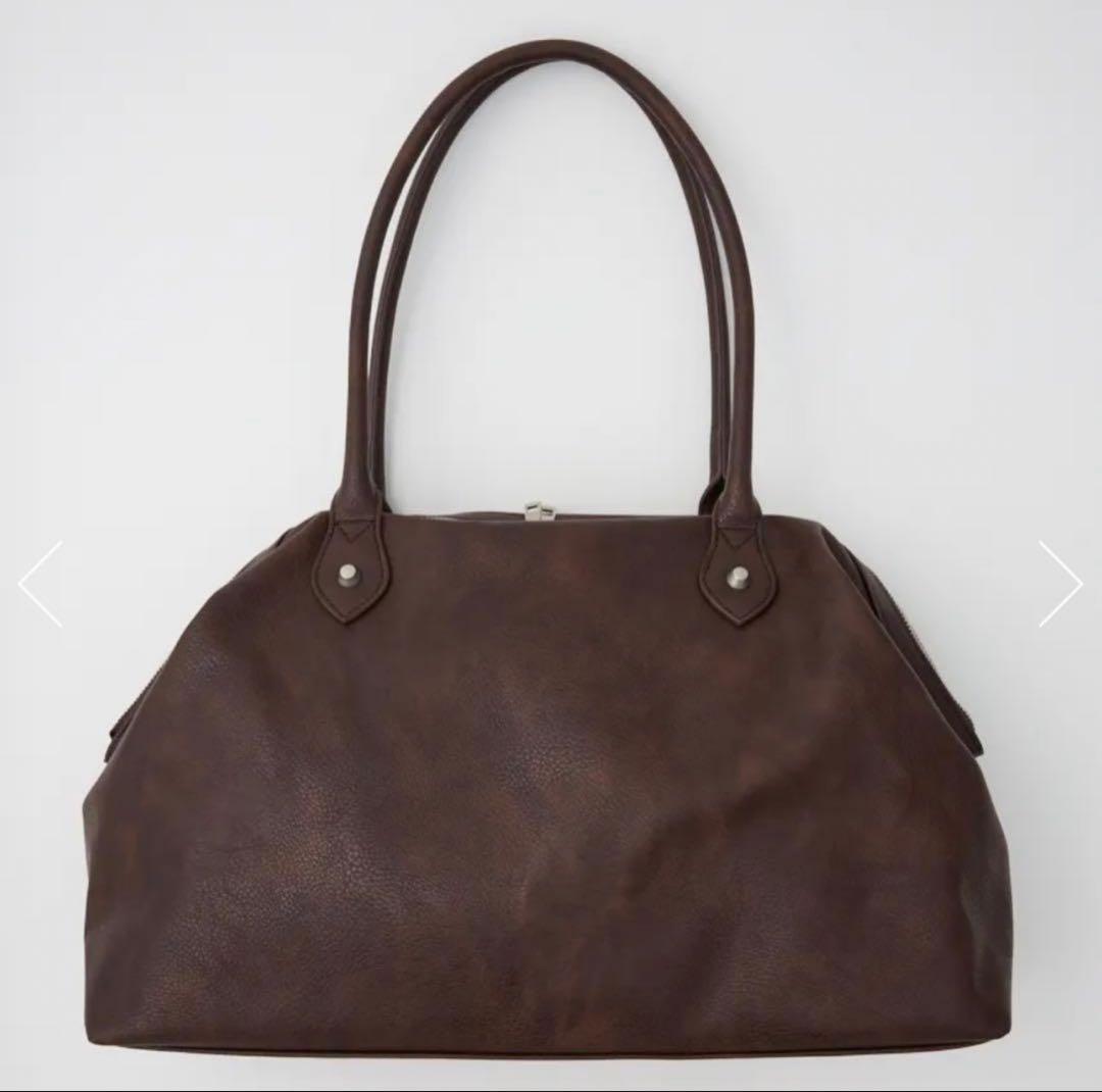 SEIRA×LAGUA BOSTON BAG BRN