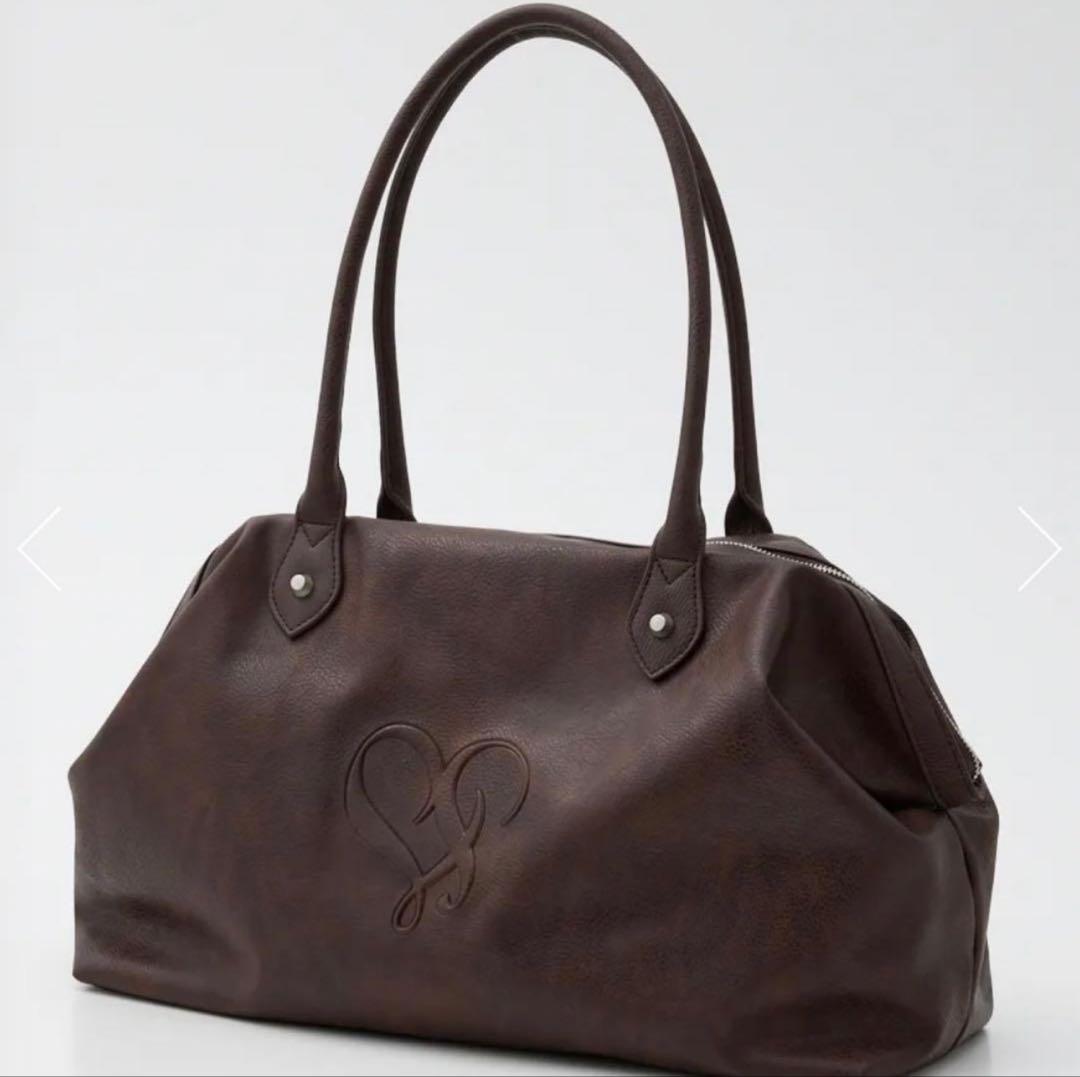 SEIRA×LAGUA BOSTON BAG BRN