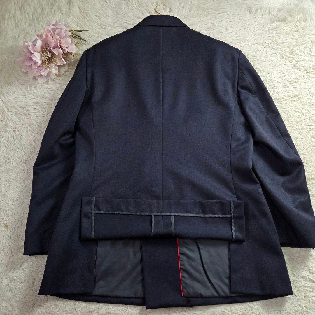 極美品 ジェイプレス ダブル 紺ブレ サイズ11 L 金ボタン 濃紺