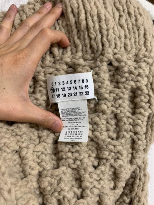 Maison Martin Margiera マフラー アンゴラ混