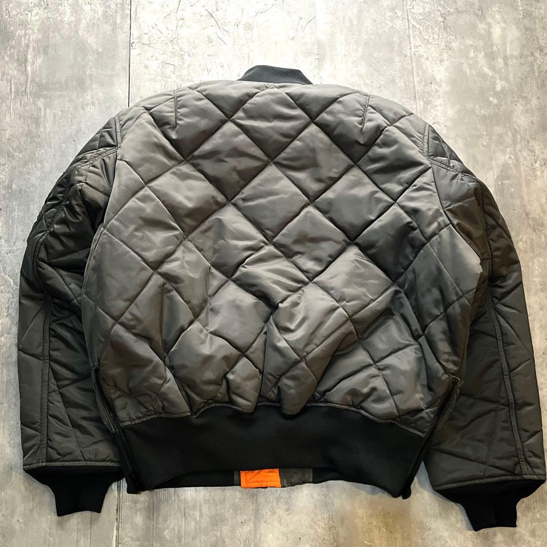 ALPHA×MONKEY TIME キルティング　MA-1 ミリタリー　XL