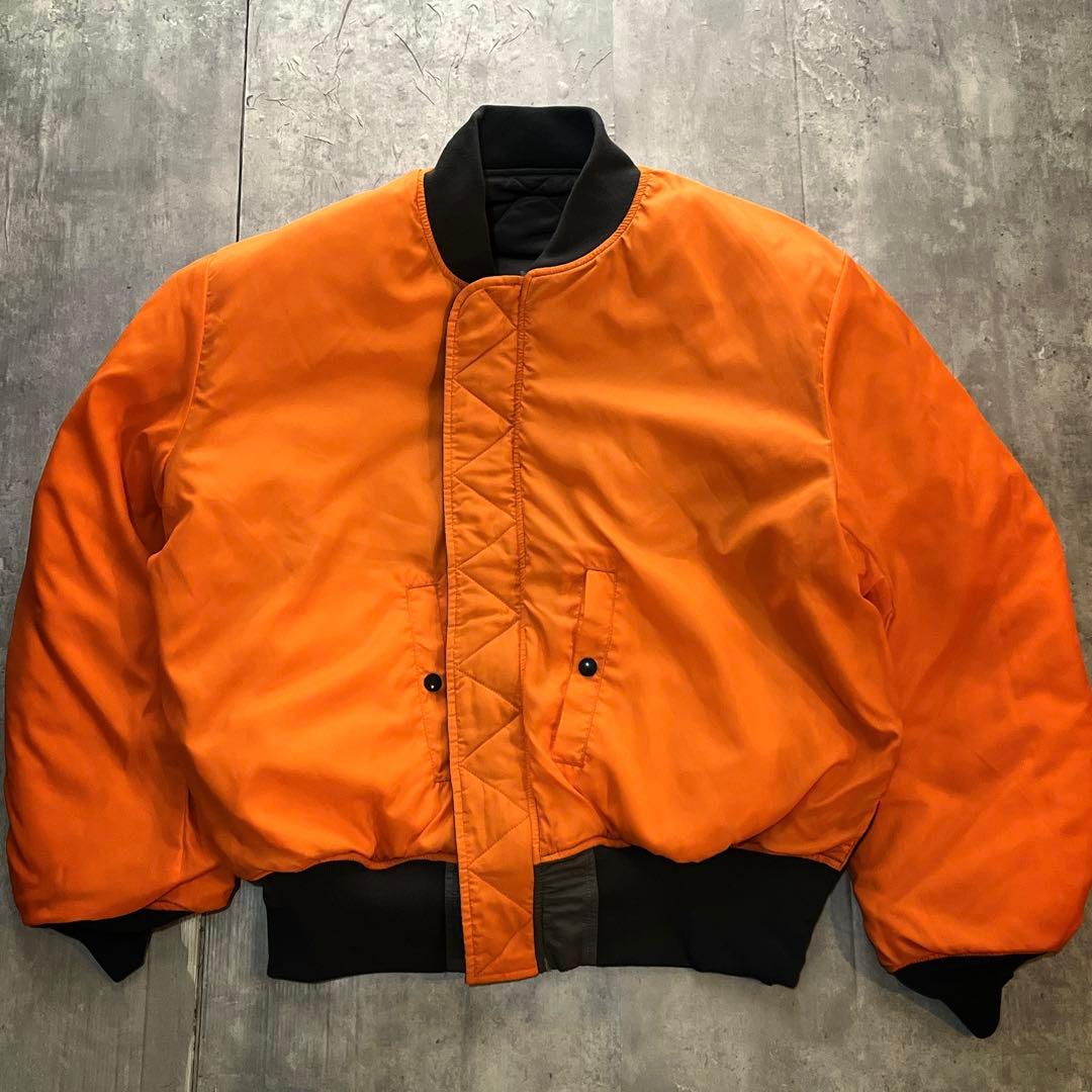 ALPHA×MONKEY TIME キルティング　MA-1 ミリタリー　XL