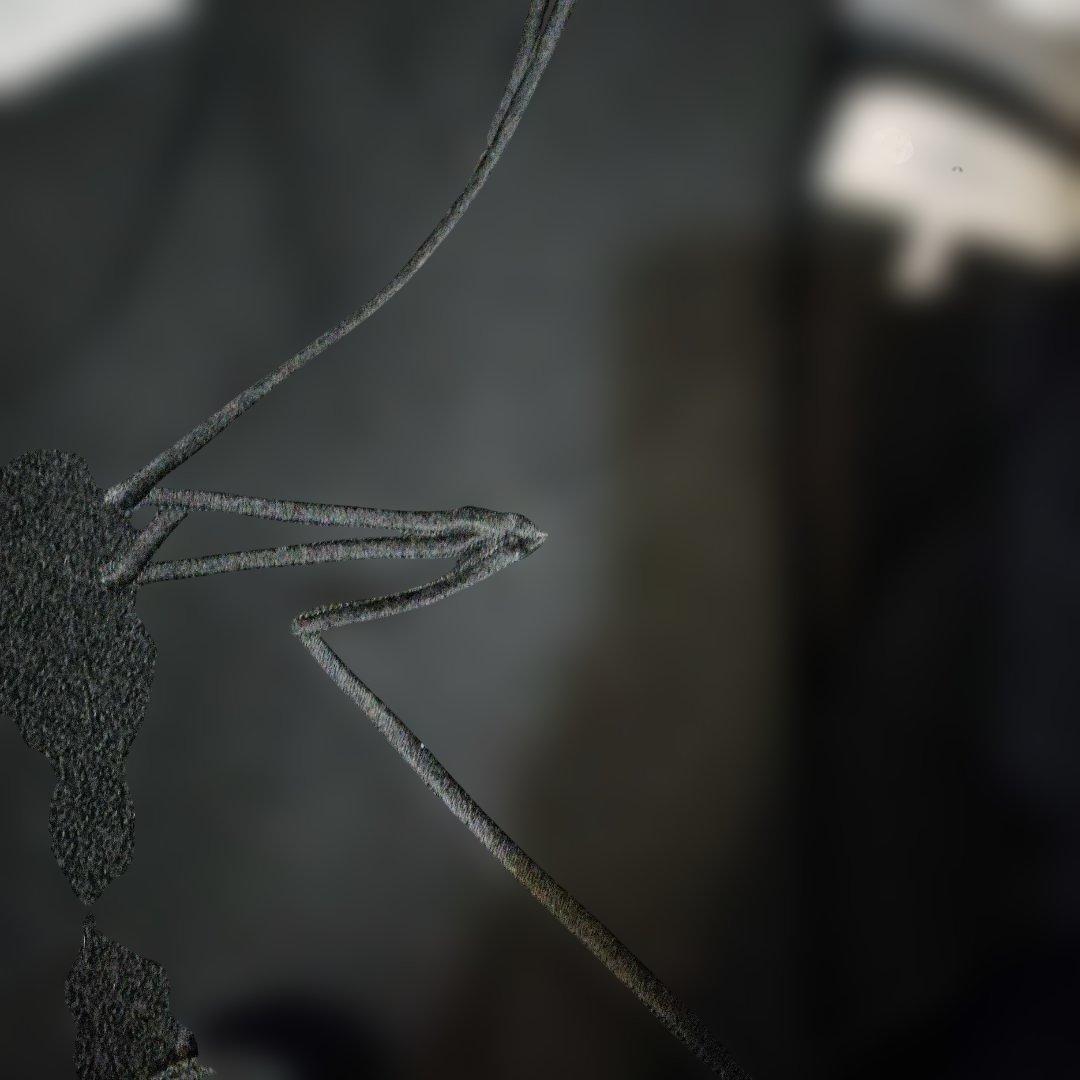 FENDI　Aラインウールロングコート　黒