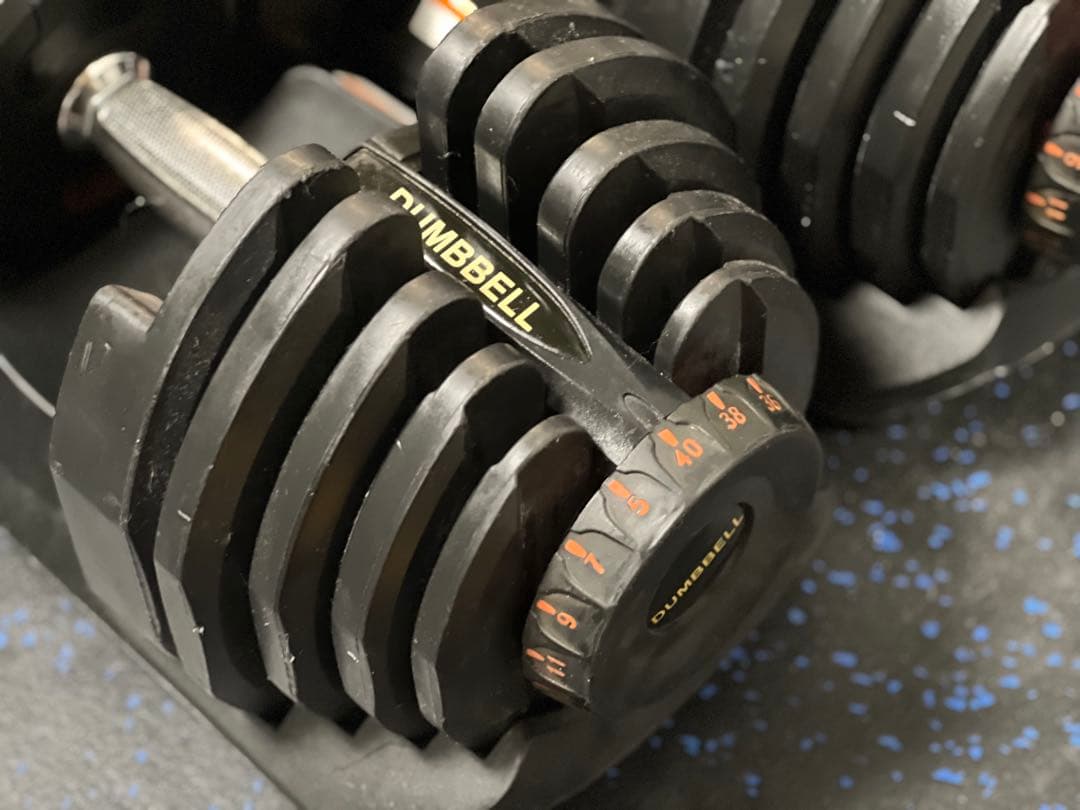 直接取引 状態良好 可変式アジャスタブルダンベル40kg 2個 埼玉県