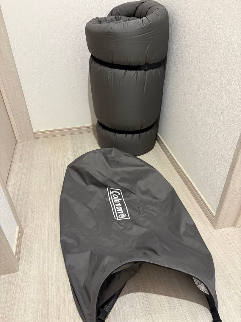 【屋内１回使用】コールマン　ダブルインフレーターマット