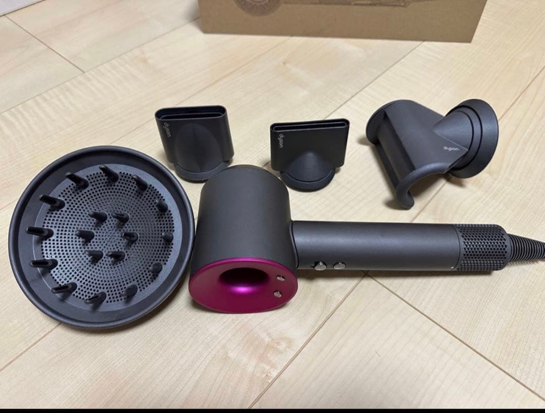 Dyson ヘアドライヤー HD08 ULF BBN ENT ブラック/ピンク